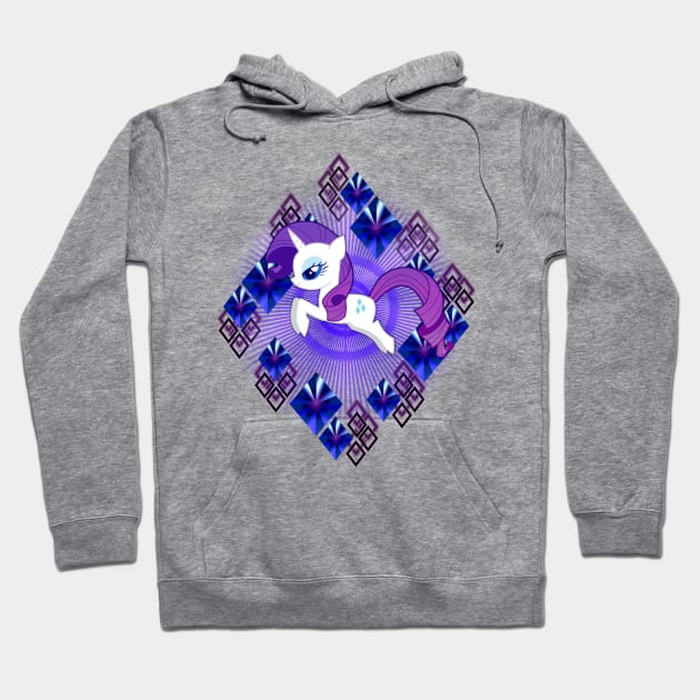 Rarity Diamonds Hoodie by ChelsieJ22